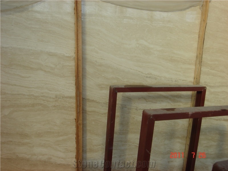 Super White Travertine Slabs & Tiles