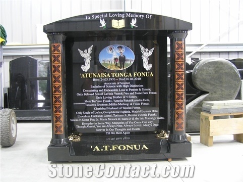 Black Granite Mausoleums, Columbarium, Shanxi Black Granite Columbarium