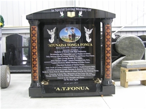 Black Granite Mausoleums, Columbarium, Shanxi Black Granite Columbarium
