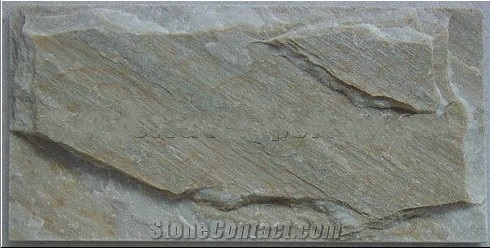 Green Slate Mushroom Wall Cladding