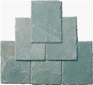 Natural Roofing Slate Tiles, Green Slate Roof Tiles