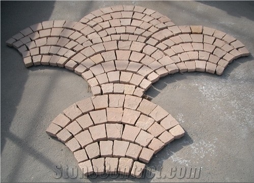 Natural Stone Mosaic, Pink Slate Mosaic