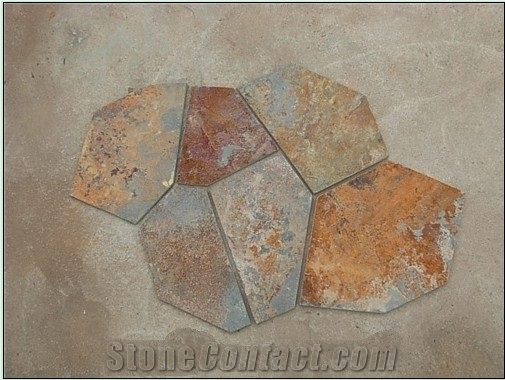 Slate Flagstone Pattern,