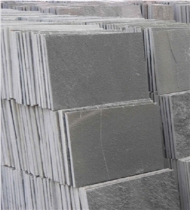 Slate Flooring Tiles, China Grey Slate