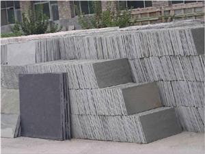 Slate Flooring Tiles, China Grey Slate