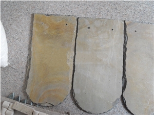 Beige Slate Roof Tile