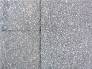 Green Porphyry Stone Flamed Tile, Green Porphyry Granite Slabs & Tiles