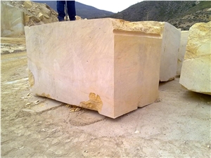 Amarillo Triana Marble Blocks, Spain Yellow