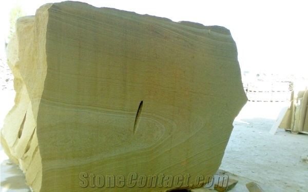 Yellow Tuff Stone Block