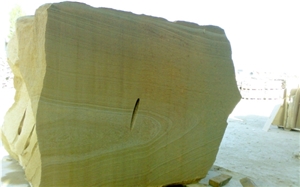 Yellow Tuff Stone Block