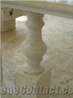 Coral Stone Balustrade, Boca Chica Coral Stone Balcony Handrail