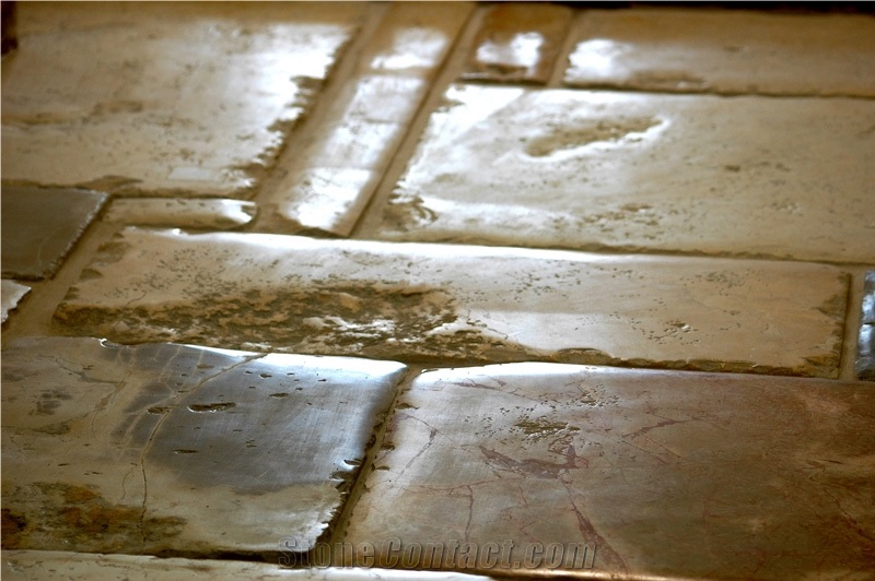 Jerusalem Gold Limestone Tiles, Israel Yellow Limestone