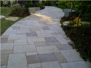 Jerusalem Gold Limestone Tiles, Israel Yellow Limestone