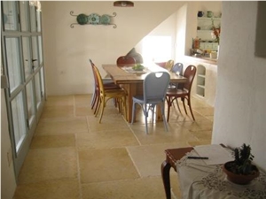 Jerusalem Gold Limestone Tiles, Israel Yellow Limestone