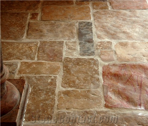 Jerusalem Pink Limestone Tile