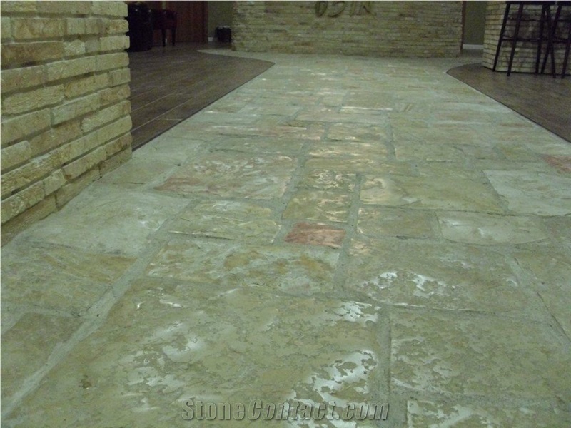 Jerusalem Pink Limestone Tile