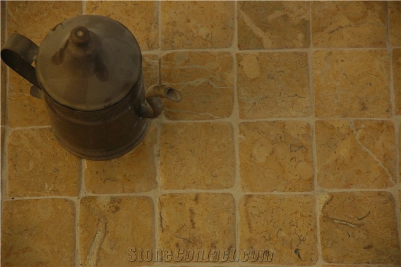 Yellow Limestone Mosaic
