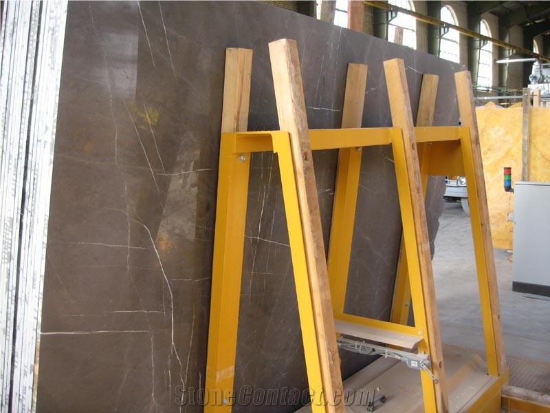 Pietra Gray Marble Slab, Iran Grey Marble
