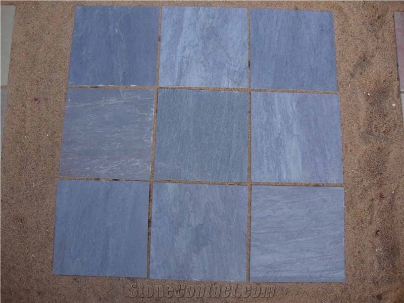 Lime Peacock Slate Tiles
