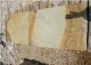 Mint Fossil Sandstone Tile