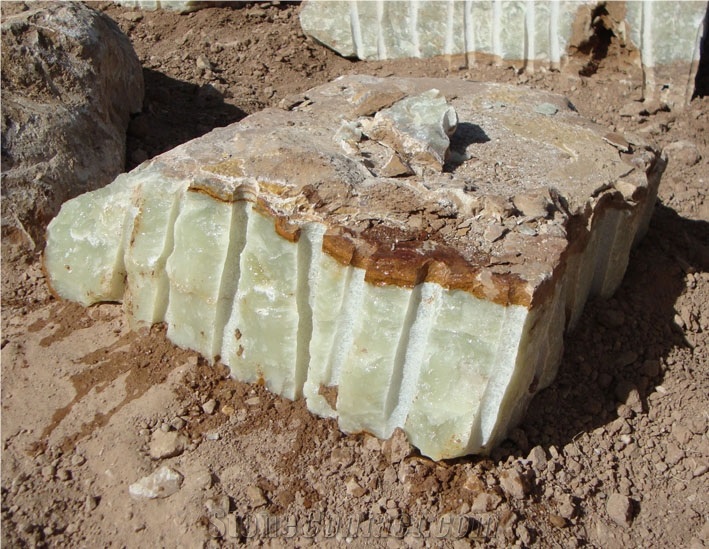 Green Onyx Block