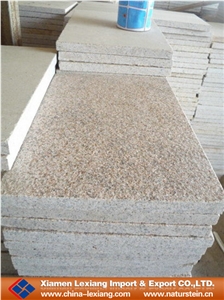 Chinese Flamed Granite Paving Stone, G682 Yellow Granite Paving Stone