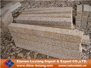 G682 Pineapple Palisades Garden Stone, G682 Yellow Granite Garden Stone