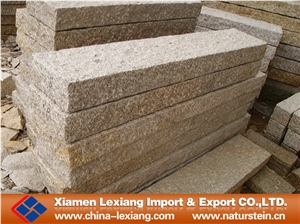 G682 Pineapple Palisades Granite Garden Stone, G682 Yellow Granite Garden Stone