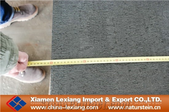 G685 Granite Chiseled Tile, China Black Granite