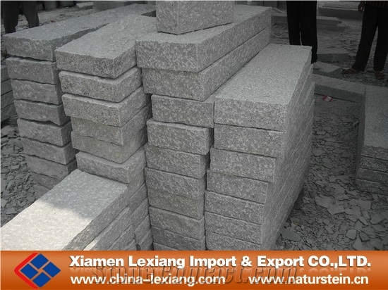 Granite Landscaping Kerbstone, G603 Padang Crystal White Granite Kerbstone