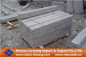 Large Fine Picked Granite Palisade, G603 White Granite Palisade