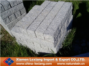 Large Fine Picked Granite Palisade, G603 White Granite Palisade