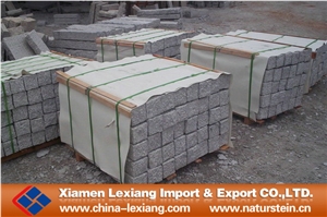 Large Fine Picked Granite Palisade, G603 White Granite Palisade