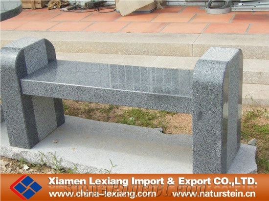 Modern Antique Furniture Design,Grey Granite Bench & Table