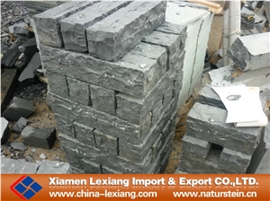 Padang Blalck Graite Pillar and Palisade, G685 Black Granite Palisade