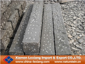 Pineapple Palisade Stone, G685 Black Granite Palisade Pineapple Palisade Stone, G685 Black Granite Palisade