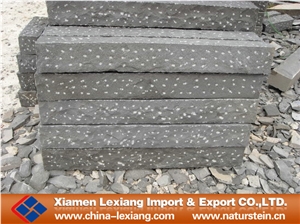 Pineapple Palisade Stone, G685 Black Granite Palisade