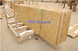Madura Gold Granite Countertops, Yellow Granite
