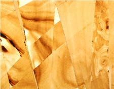 Burma Teak Marble Tile, Pakistan Yellow Marble