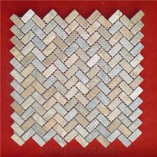 Beige Slate Mosaic
