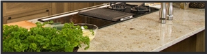 Shivakashy Granite Countertop, Yellow Granite