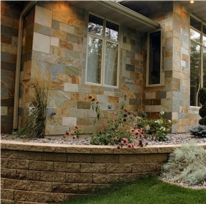 Rust Slate Cultured Stone, Wall Cladding