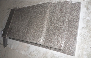Pink Granite Tombstone