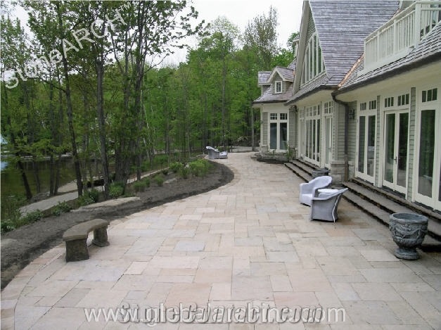 Buff Sandstone Pavement, Beige Sandstone