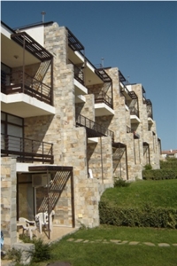 Gloria Silver Gneiss Sawn Walling, Grey Gloria Silver Gneiss Masonry