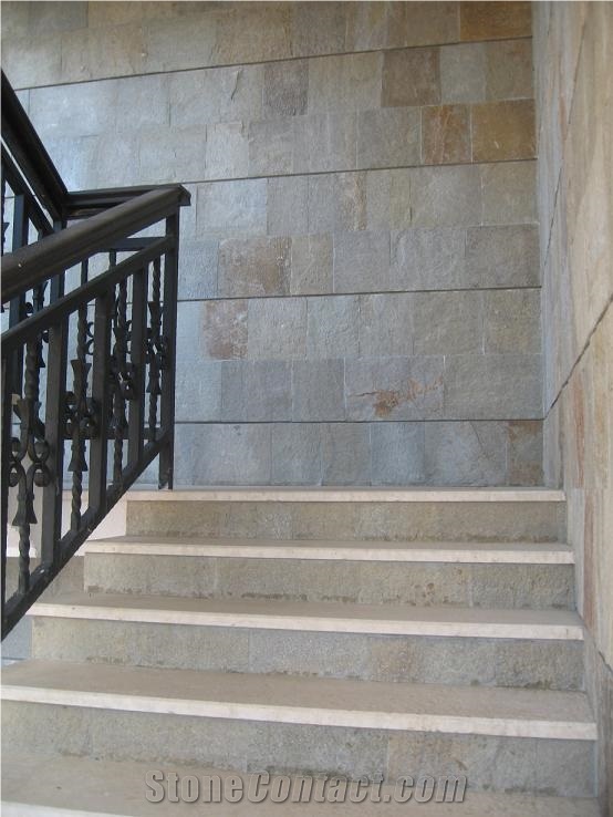 Gneiss Gloria Platin Stairs, Beige Gloria Platin Gneiss Steps