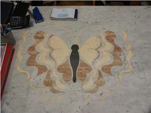 Marble Waterjet Medallion