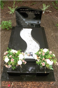 Absolute Black Granite Monument
