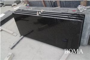 Black Galaxy Granite Vanity Top