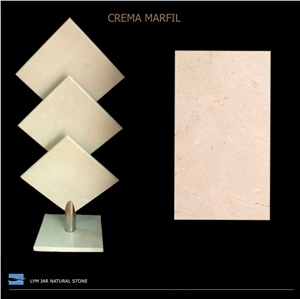 Crema Marfil Zafra Marble Tiles, Spain Beige Marble
